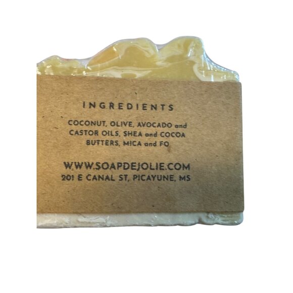 Handcrafted De Jolie Soap Set Of‎ 3 NEW - Picture 3 of 7